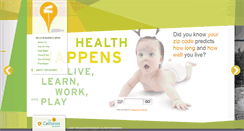 Desktop Screenshot of healthhappensinca.org