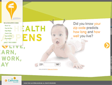 Tablet Screenshot of healthhappensinca.org